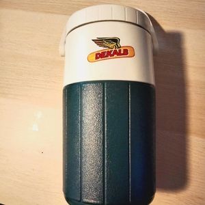 Vintage Coleman /Dekalb Seed Co water jug . NOS(?) /Americana /vintage like new